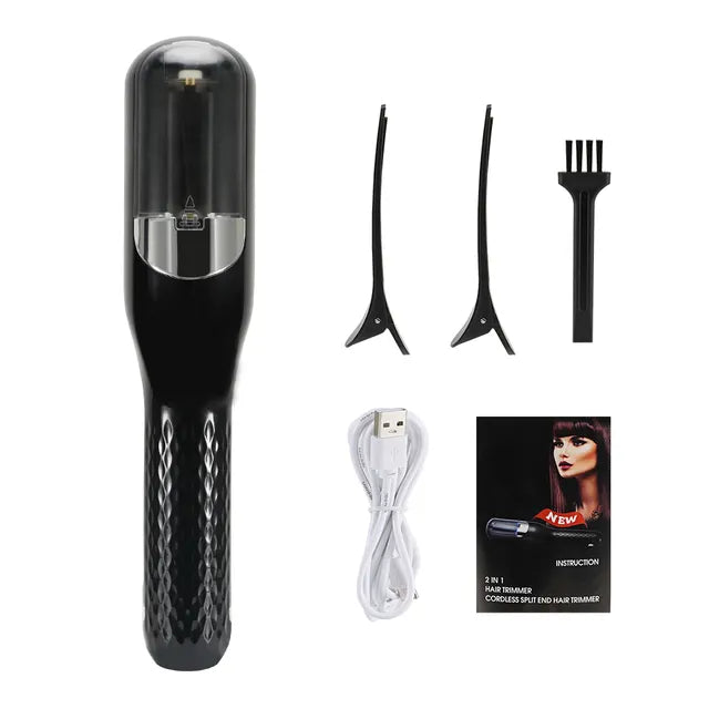 Professional Electric Hair Clipper and Split End Trimmer: Ultimate Styling Precision