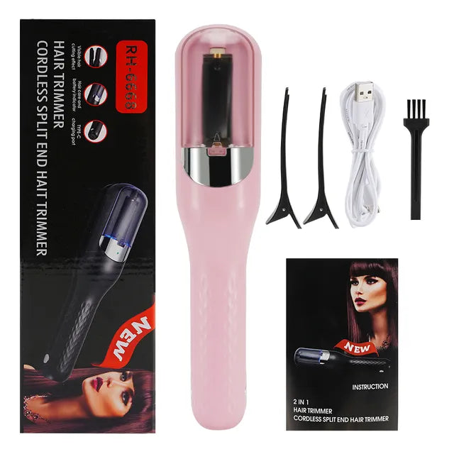 Professional Electric Hair Clipper and Split End Trimmer: Ultimate Styling Precision