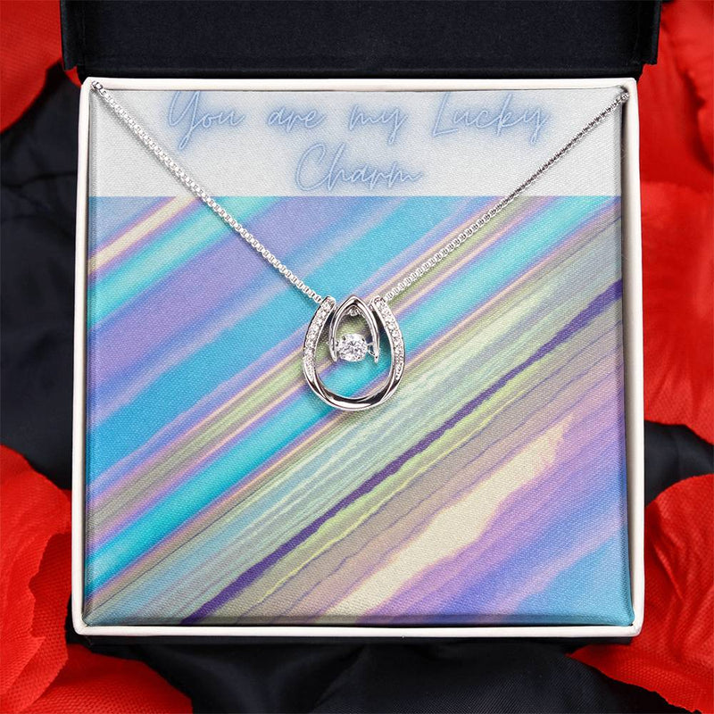 Lucky Charm Lucky in Love Pendant Necklace