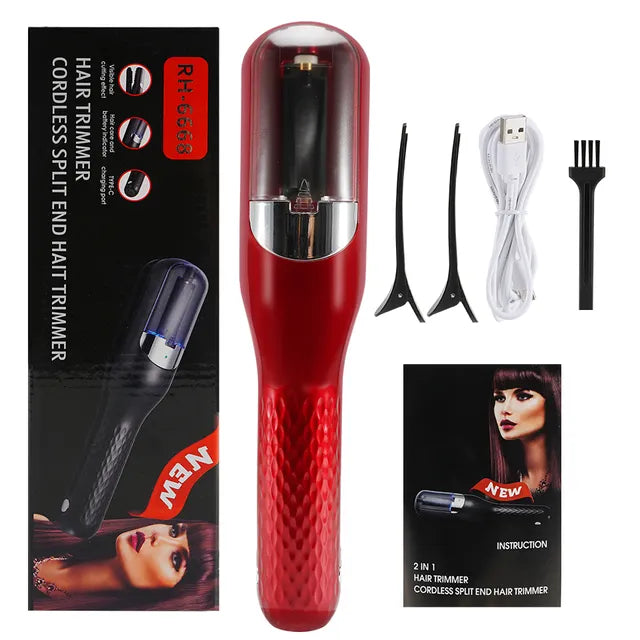 Professional Electric Hair Clipper and Split End Trimmer: Ultimate Styling Precision