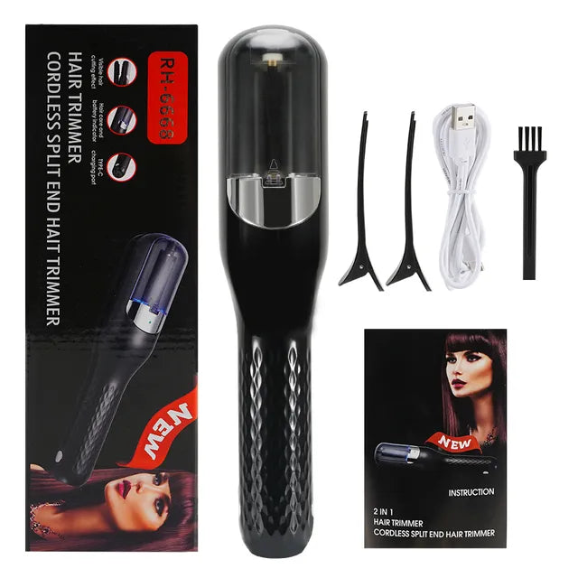 Professional Electric Hair Clipper and Split End Trimmer: Ultimate Styling Precision