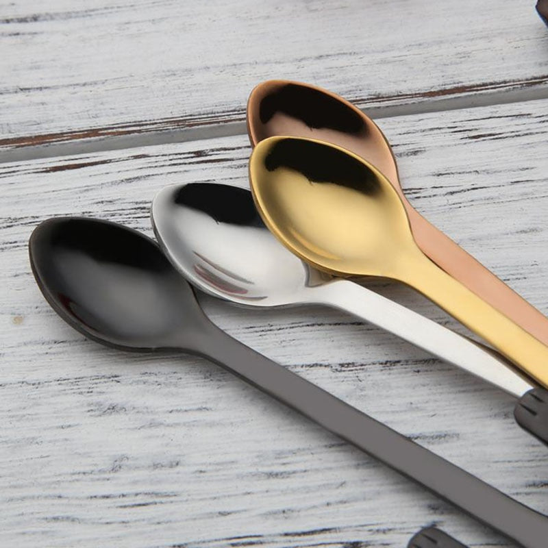 Stainless Steel Cat Teaspoons: Charming & Durable Utensils for Cat Lovers