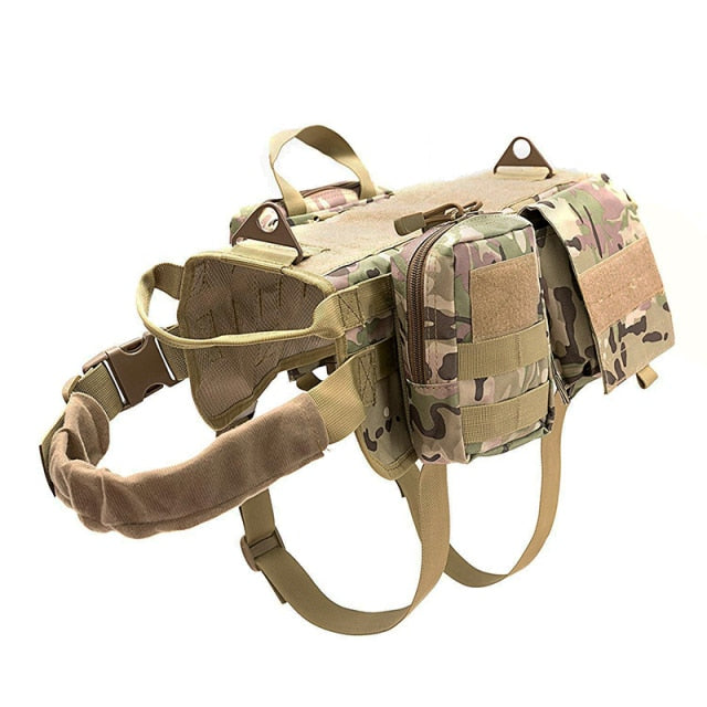 Rugged Tactical Military Dog Harness: Durable Support for Working Dogs