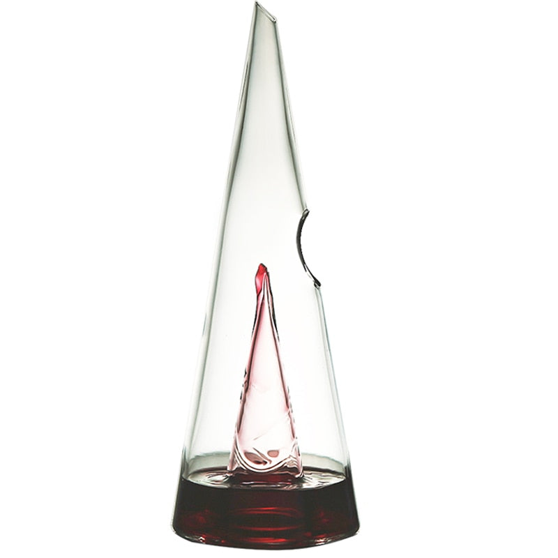 Elegant Transparent Wine Decanter: Perfect Clarity for Aeration and Serving