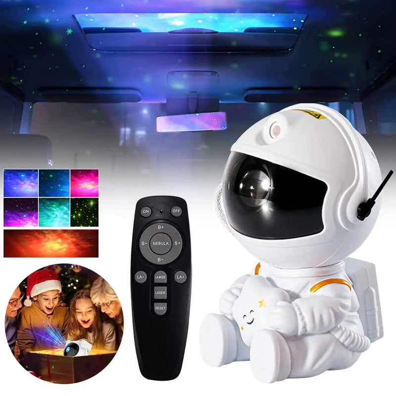 Astronaut LED Light Projector: Cosmic Ambiance for Your Space