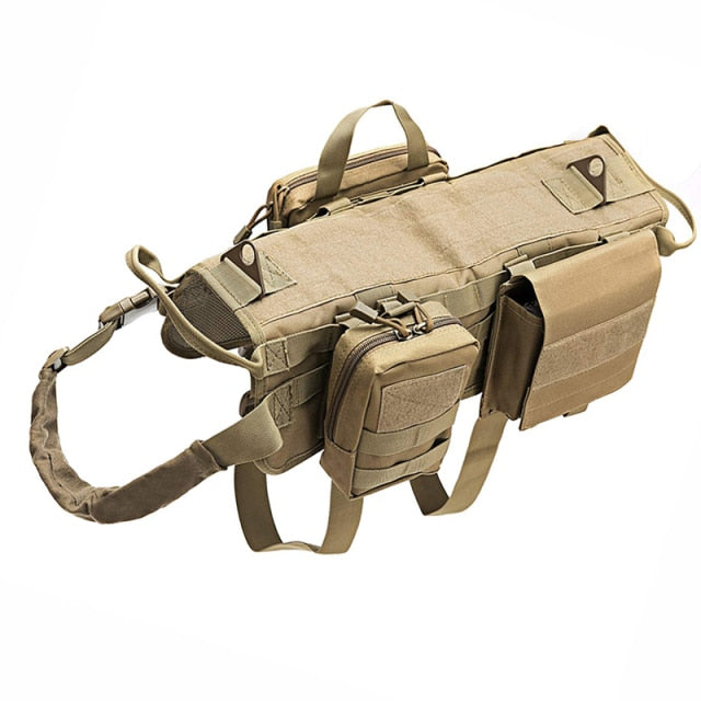 Rugged Tactical Military Dog Harness: Durable Support for Working Dogs